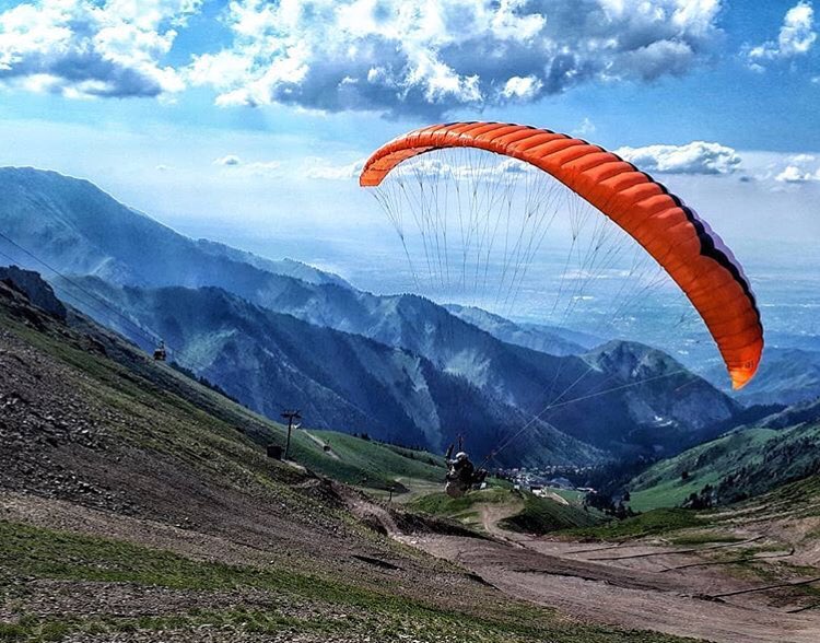 Полет на параплане в Алматы 1 – dream-moments