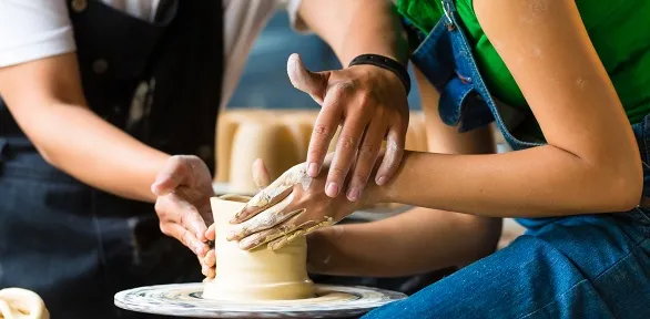 Свидание в гончарной мастерской  в "Ikigai Art & Yoga Space"