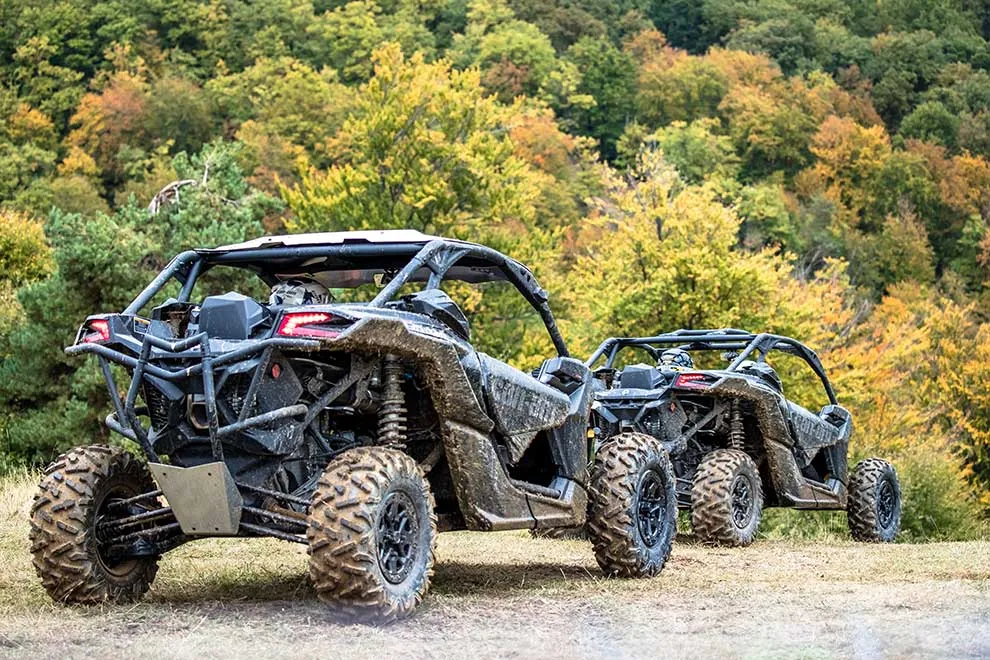 Багги туры по бездорожью на мощных BRP Maverick x3