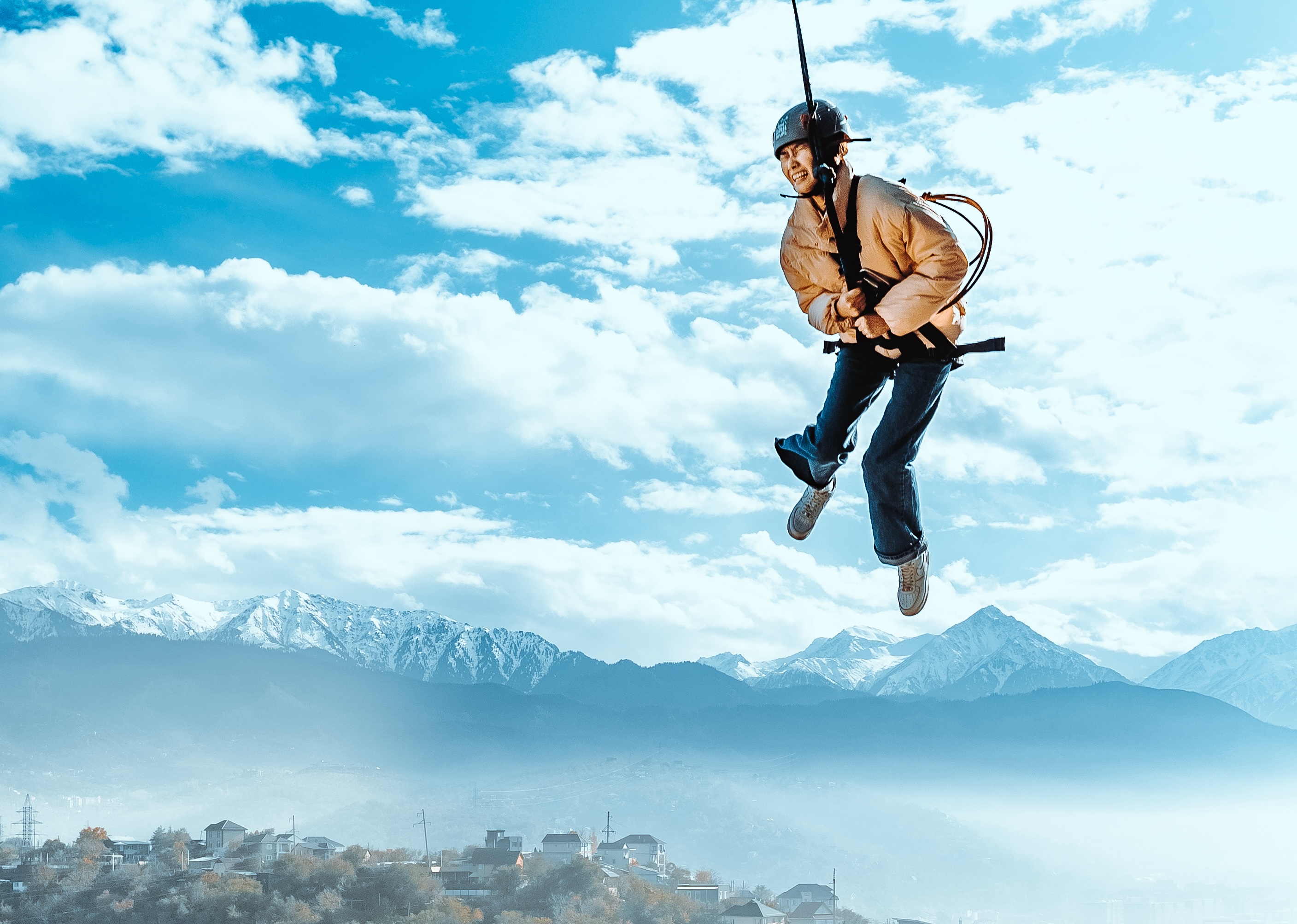 Экстремальное COMBO 2в1: Роуп-джампинг и  Gorilla Zipline Tarzanka  1 – dream-moments