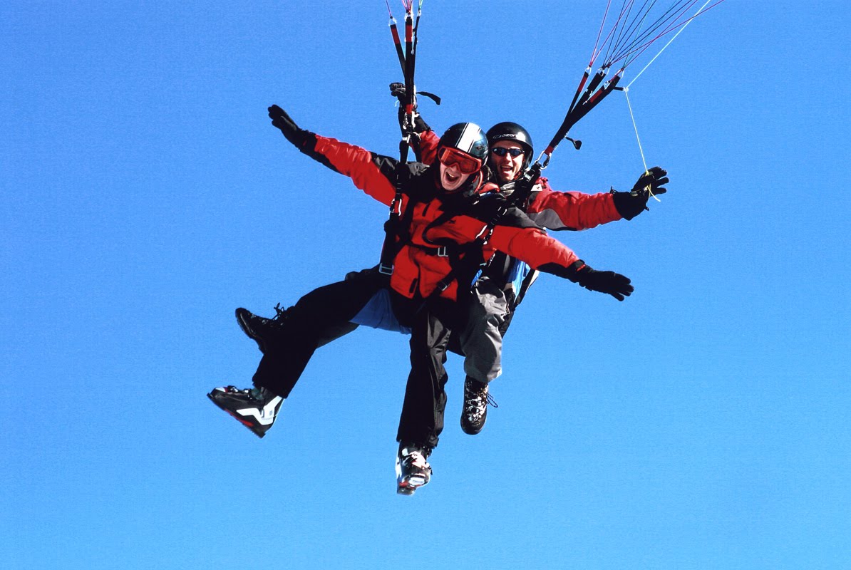 Полет на параплане с инструктором для двоих 2 – dream-moments