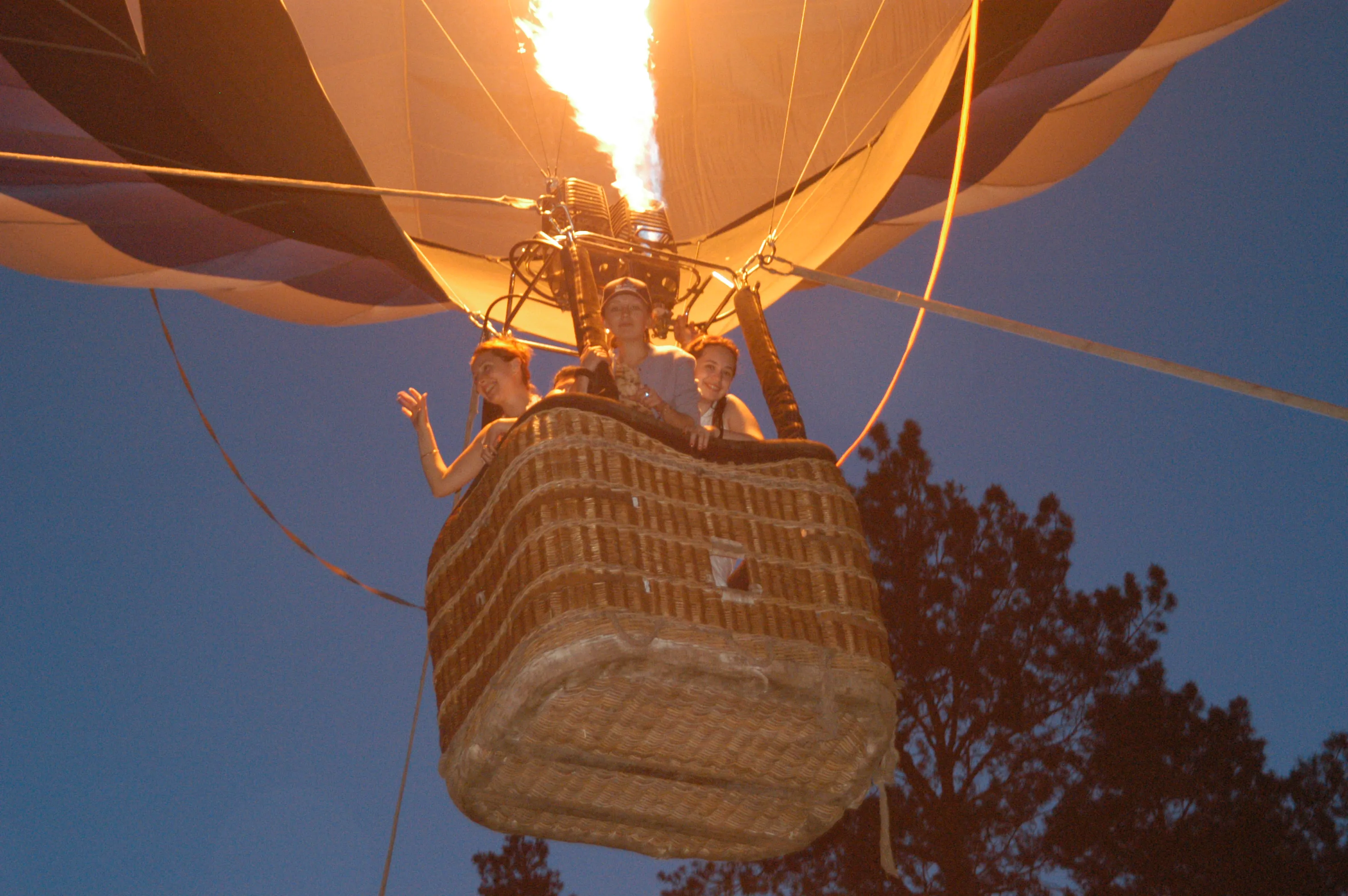 Подъем на воздушном шаре  для компании (только в зимнее время)