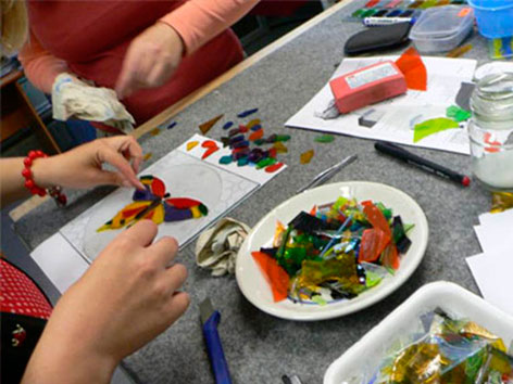 Мастер-класс по работе со стеклом в технике фьюзинг  1 – dream-moments
