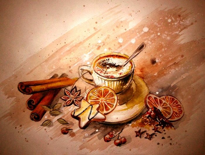 Мастер-класс "Кофейная живопись"  1 – dream-moments
